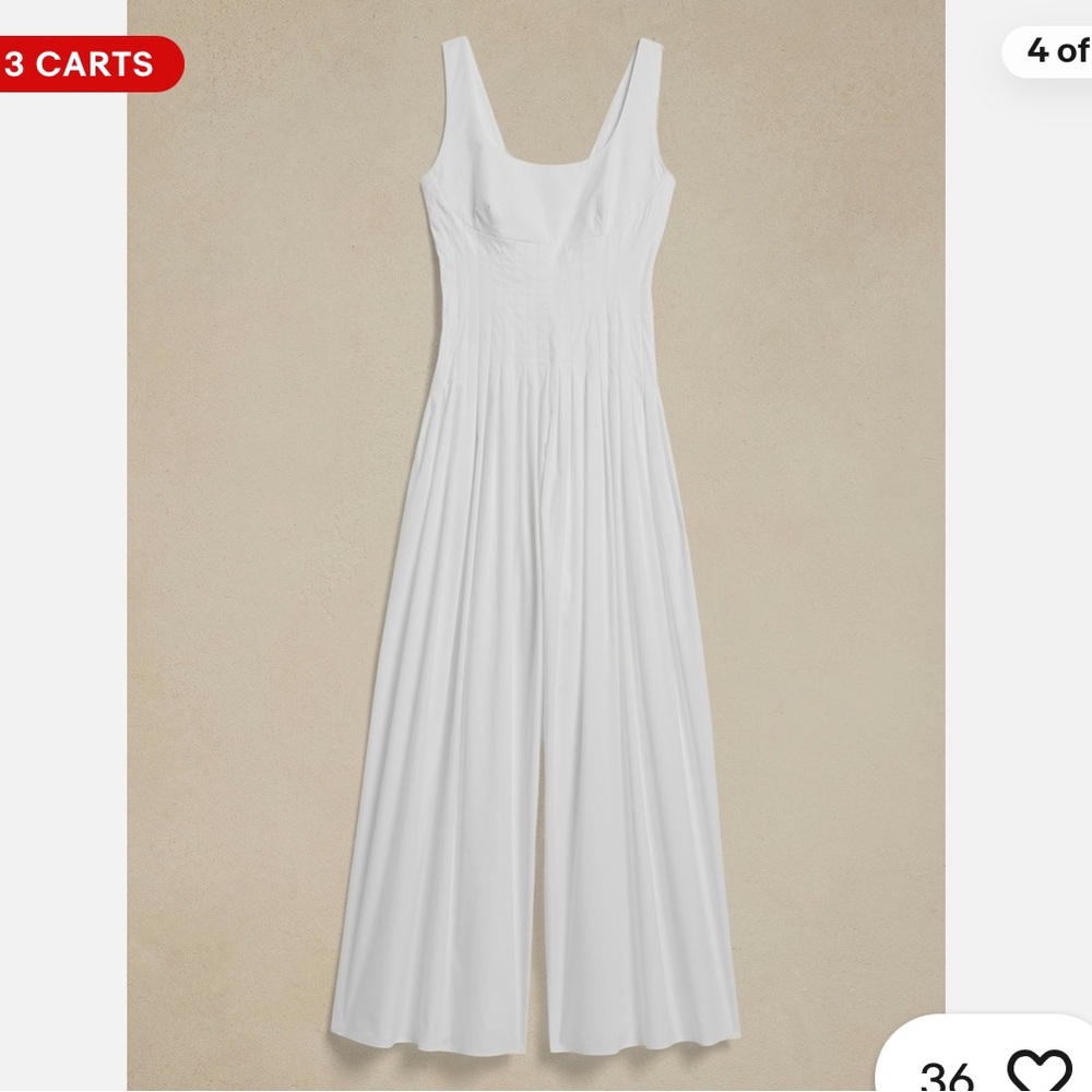 Banana Republic Ness Poplin Jumpsuit - Picture 4 of 4